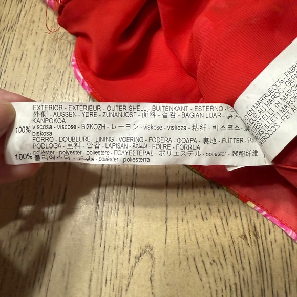 Zara Women's Medium Floral Rose Puff Long Sleeve Corset Crop Top Blouse - Picture 7 of 8